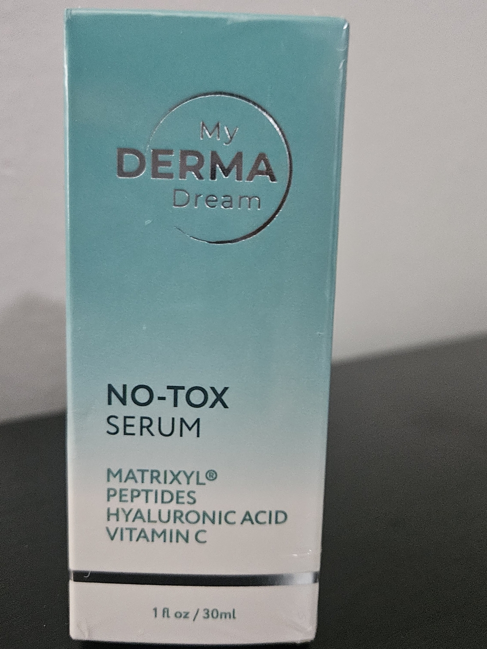 My Derma Dream No-Tox Serum Matrixyl Peptides Hyal. Acid Vit C 1 oz Ex 2027